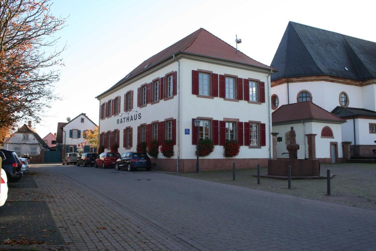 Ferienwohnung Spatzennest In Edesheim Dış mekan fotoğraf